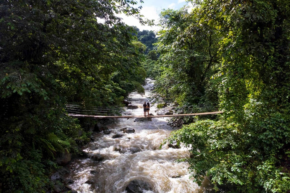 Dark View Falls by Land and Sea