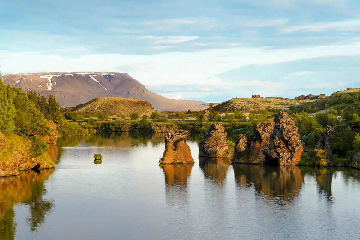 Myvatn Lake and Hverfell Crater Hike