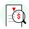 Transparent and Comprehensive Pricing Icon