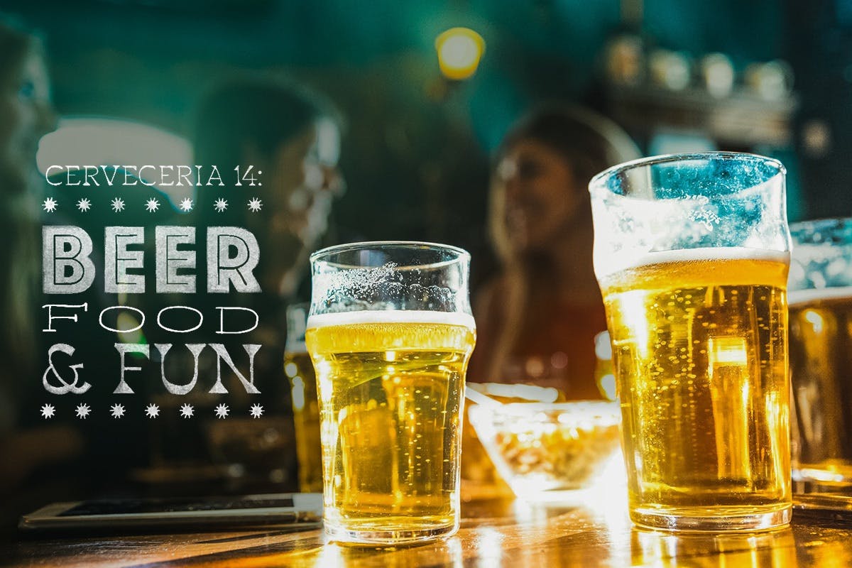 Beer, Food, & Fun at Cervecería 14