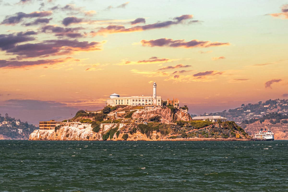 Alcatraz and Sausalito
